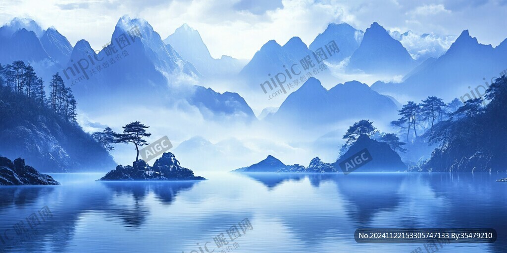 大氣高清意境山水