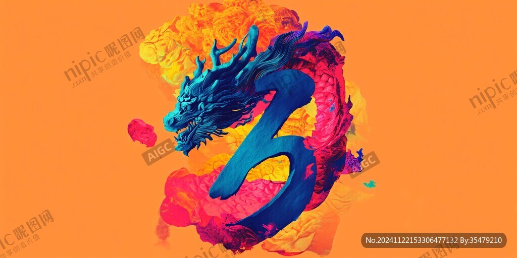 龍蛇數(shù)字6六龍