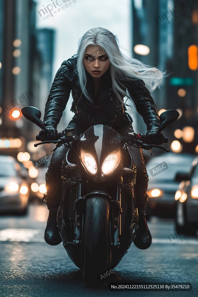 摩托車女孩
