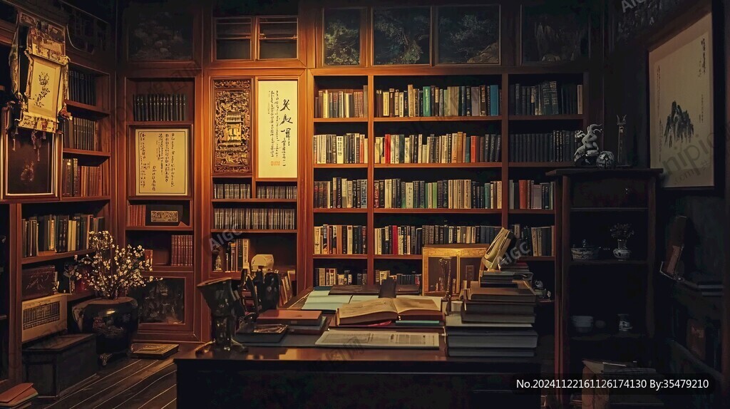 茅盾晚年書房