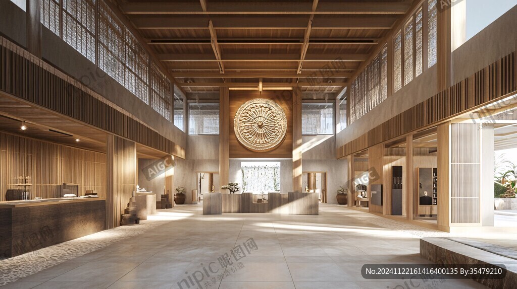 尼山圣境大學堂內景