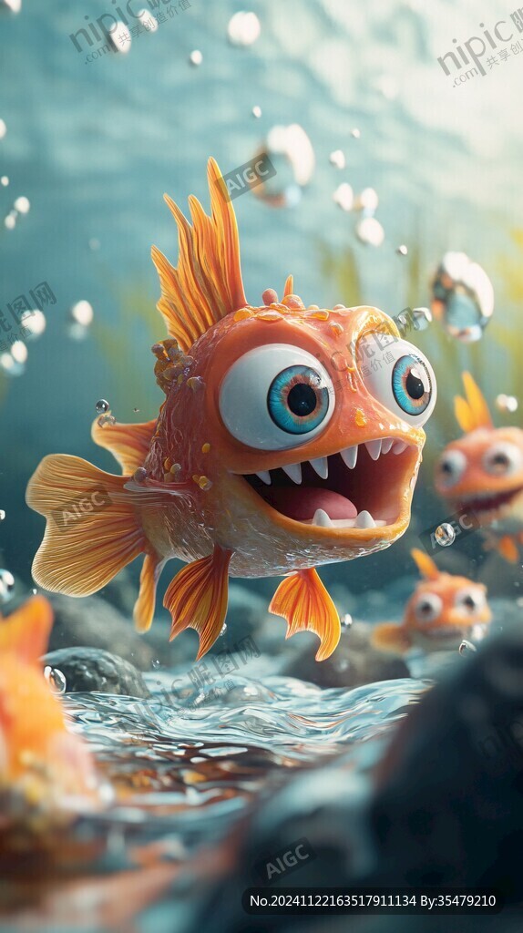 原創魚寶寶ip