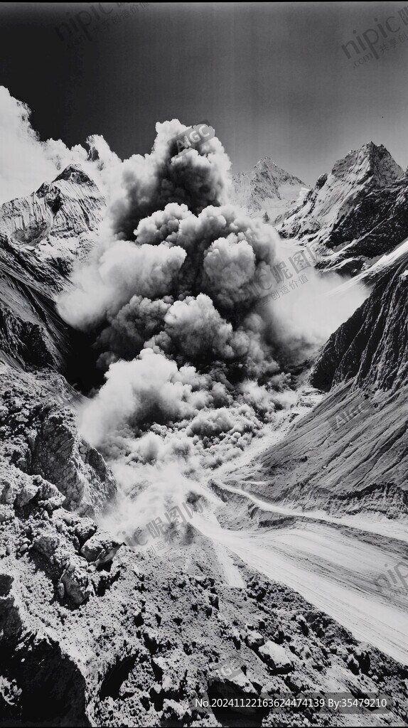 火山飄雪