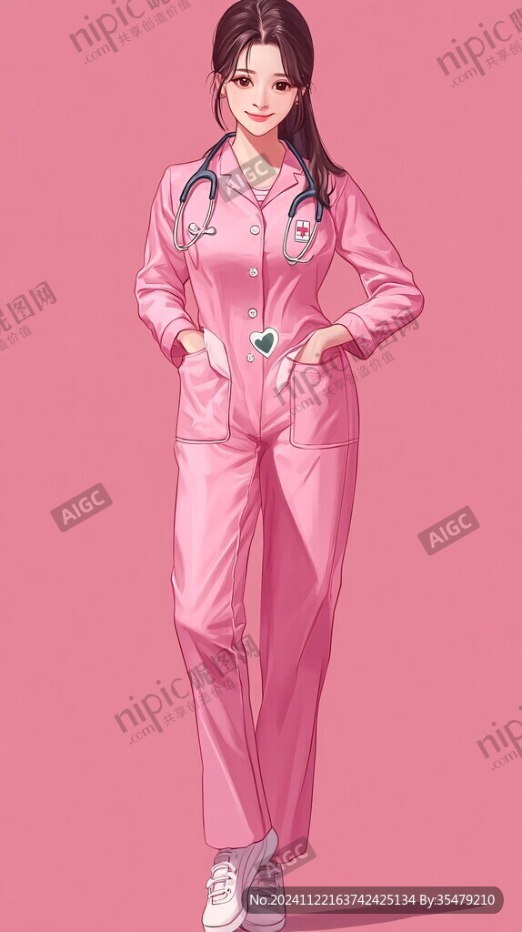 女醫生插畫