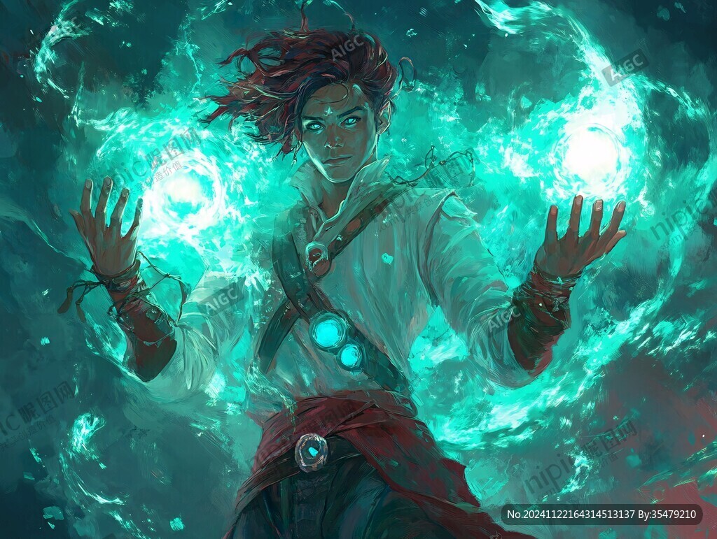 魔法師插畫