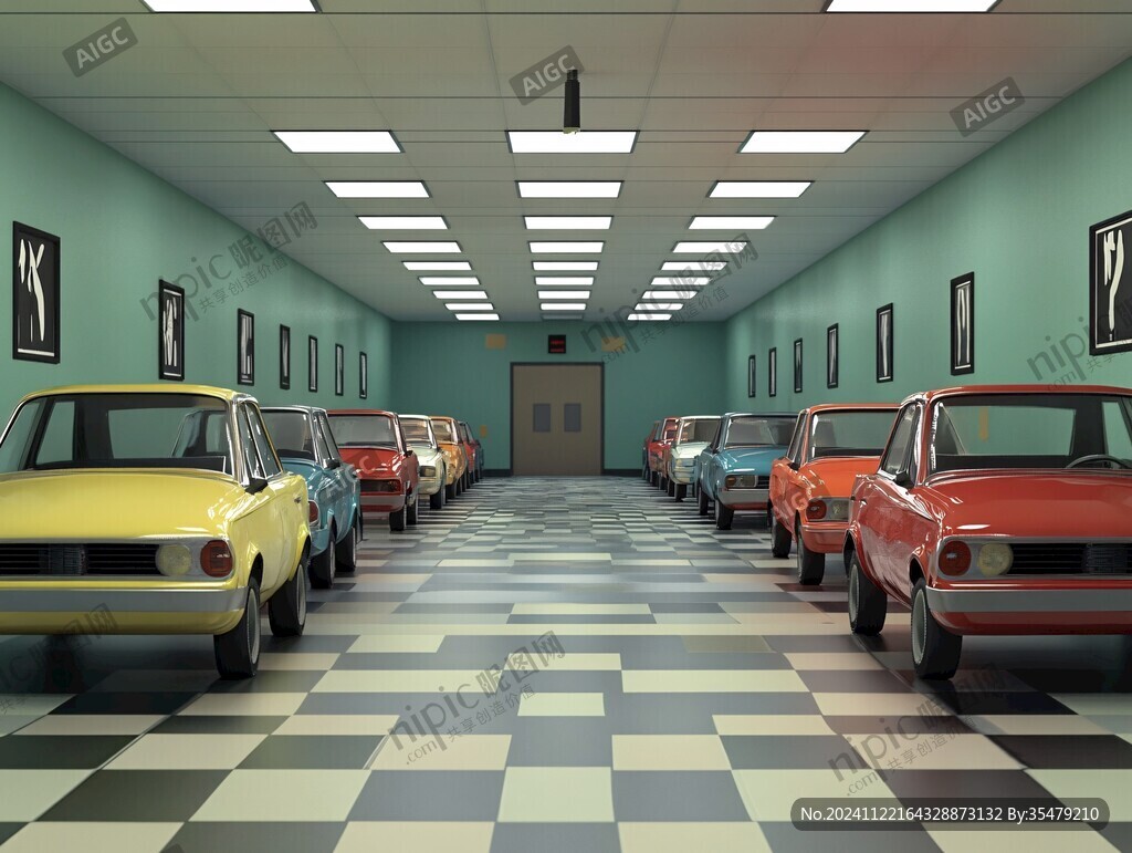 3dmax車庫(kù)效果圖