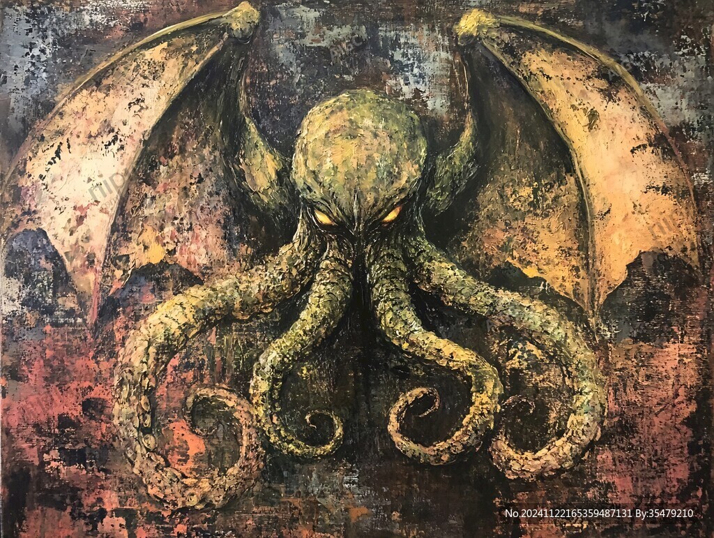 章魚壁畫