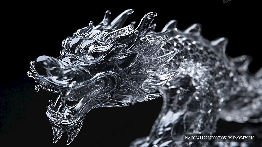 龍馬水晶雕塑
