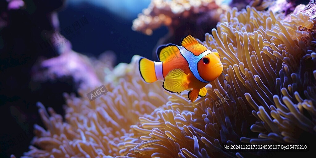 海底魚小丑魚