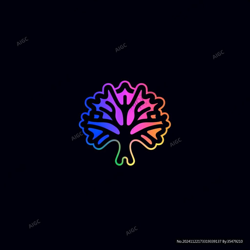 彩色樹logo