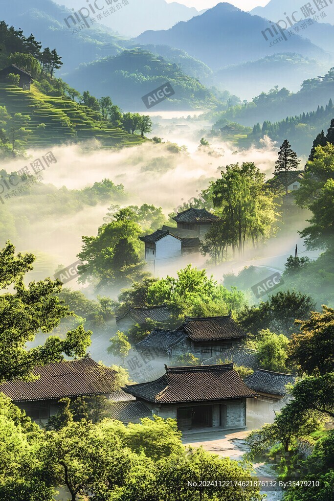 賢山晨霧
