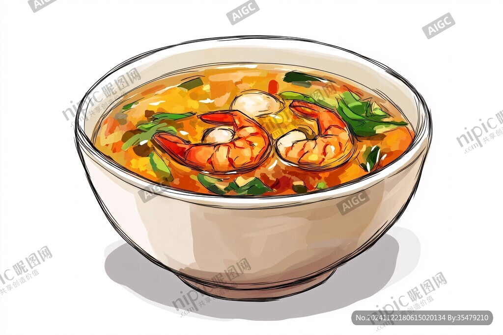 板繪冬陰功湯