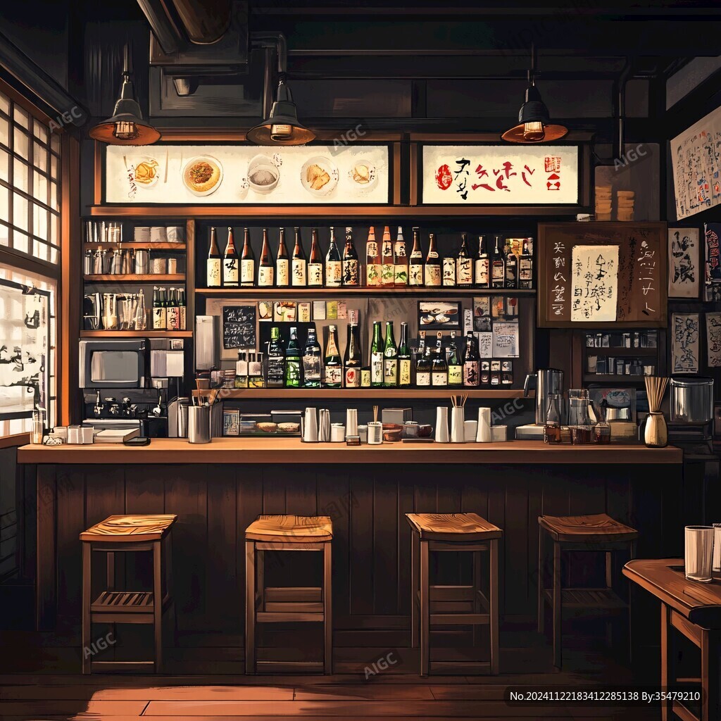 居酒屋插畫