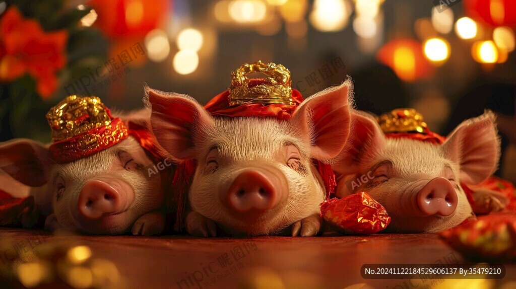 擺件新年