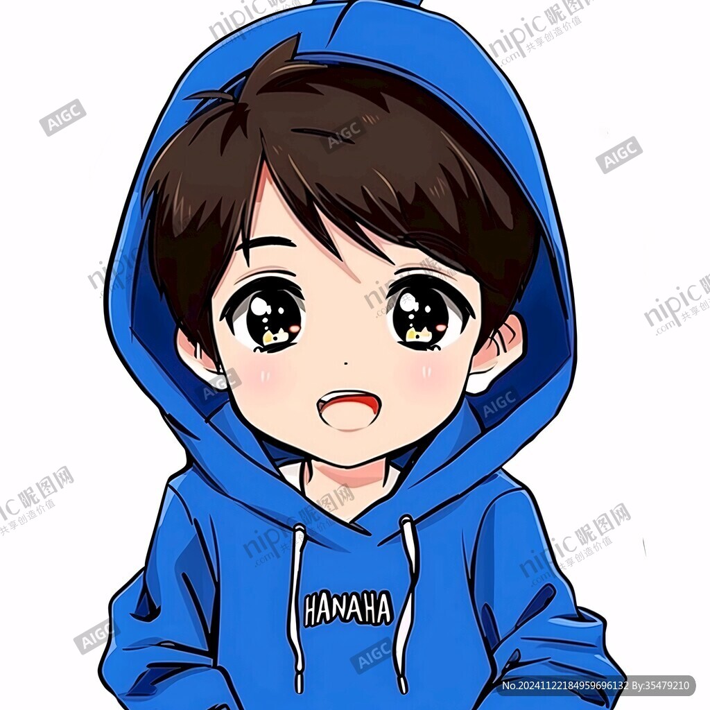 q版青年少年男生