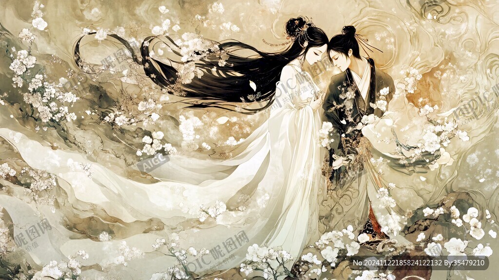 古風(fēng)美女古風(fēng)情侶