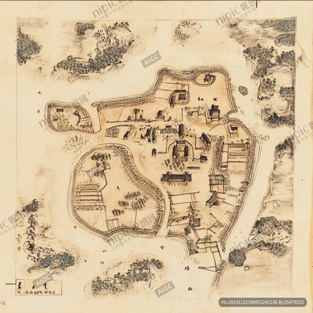 靜江府城池圖
