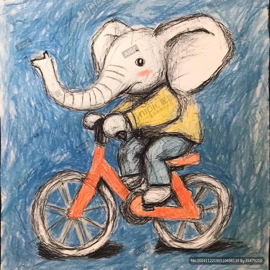 騎單車的小動物