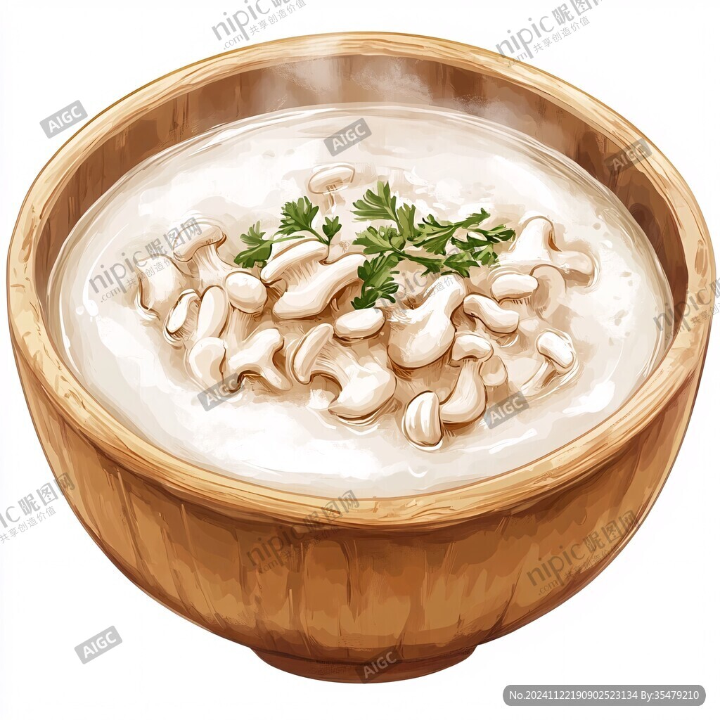 花生湯插畫