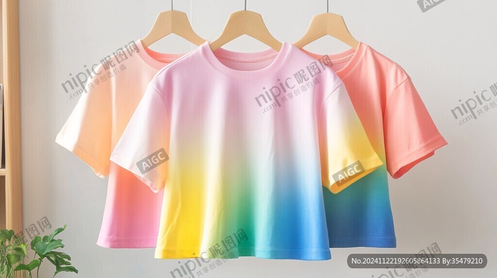 彩虹班服圖