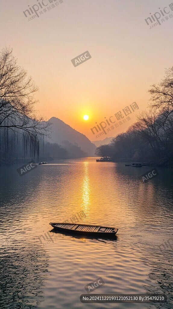 杭夕陽無限好