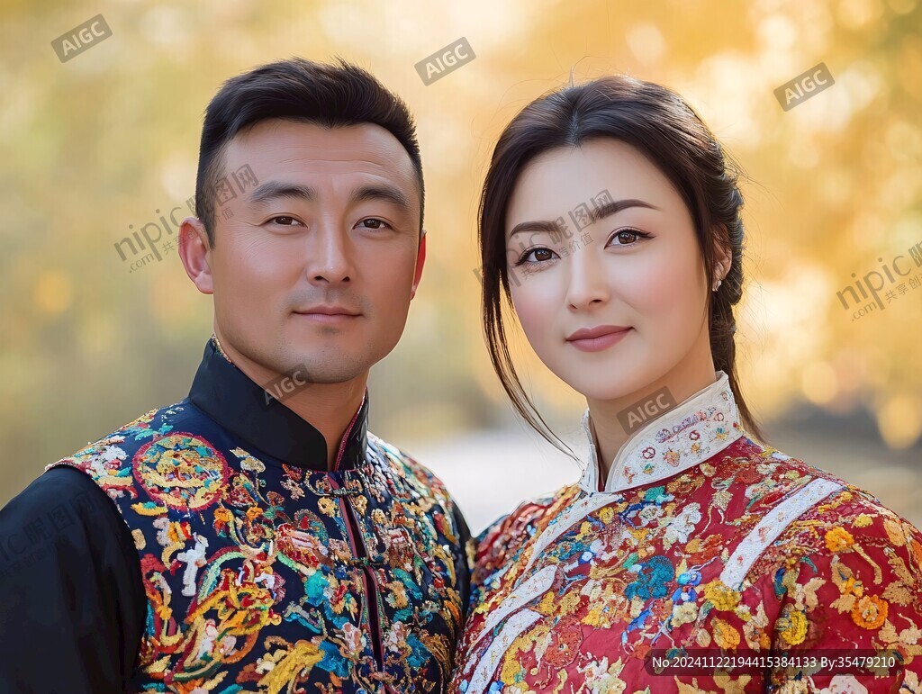 滿族情侶