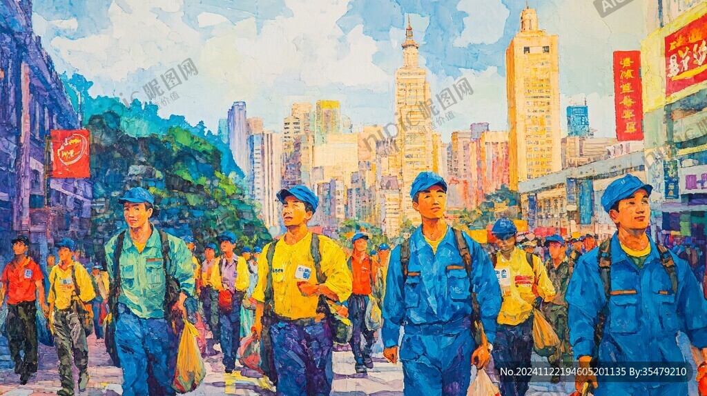人民廣場長卷