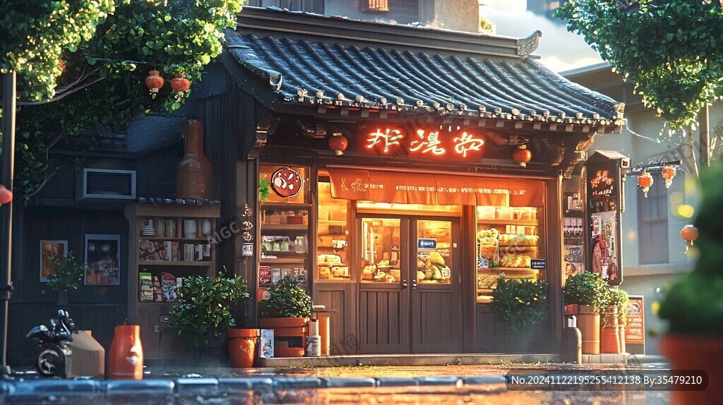 古風店面