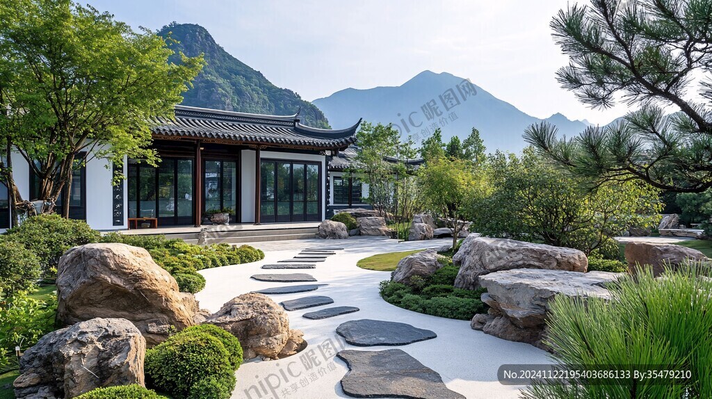 山水庭院