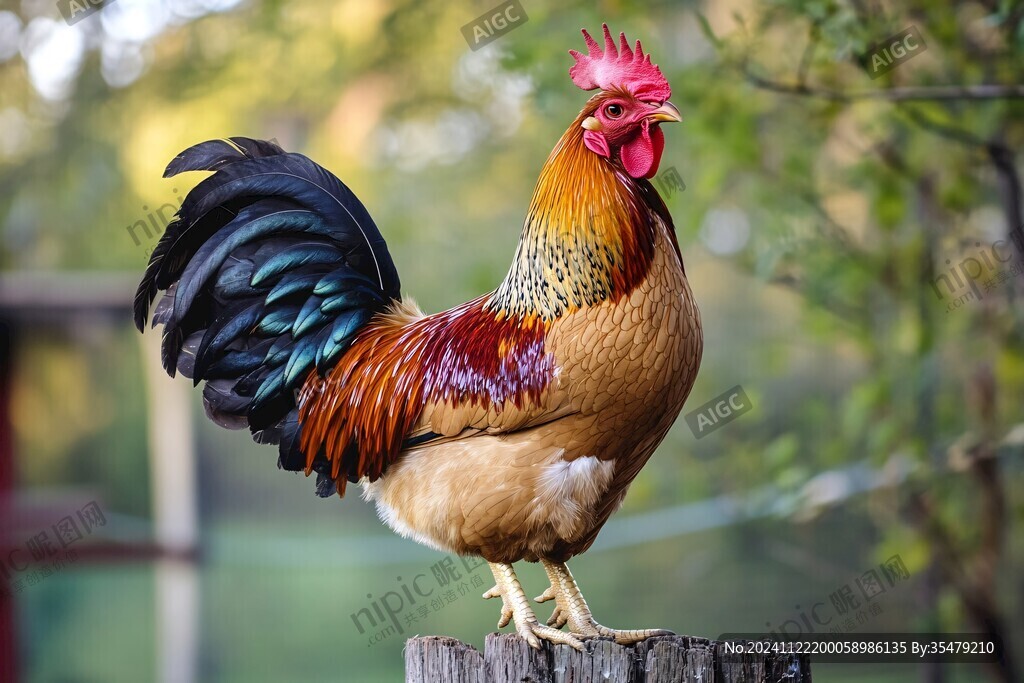 雄雞高清圖
