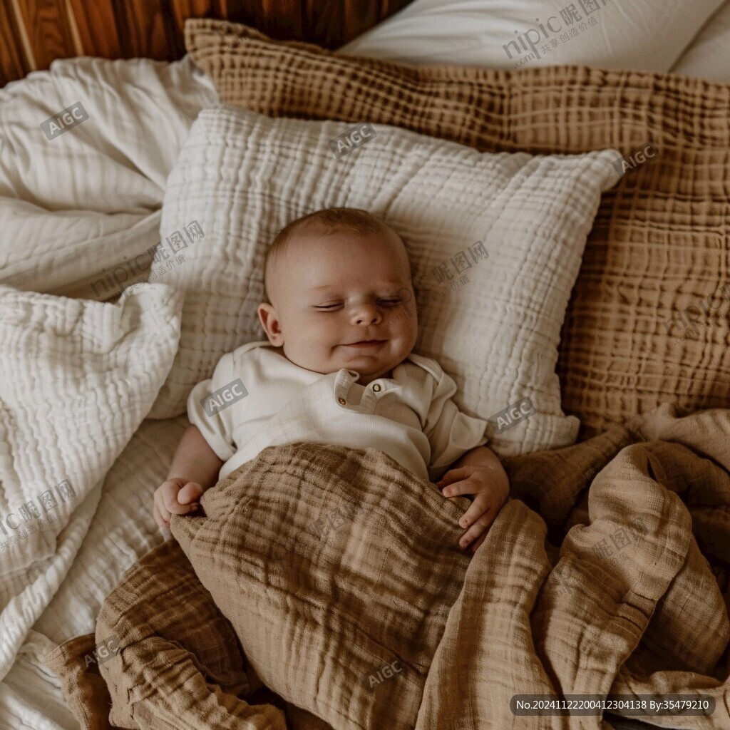 臥室睡覺嬰兒