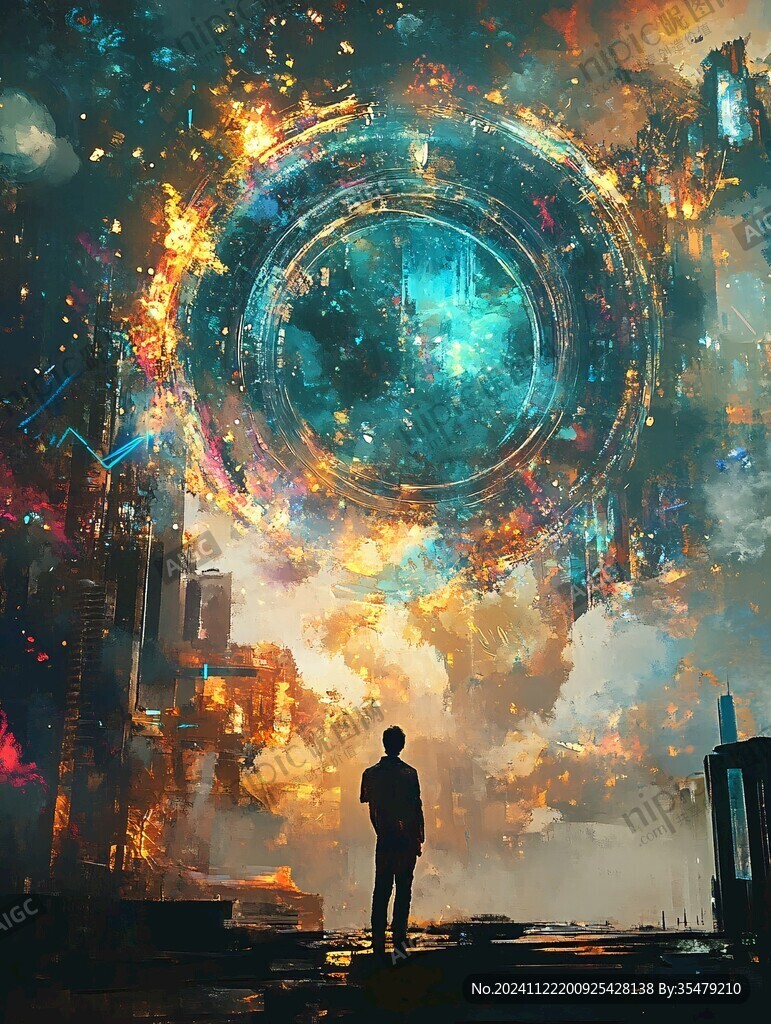 科幻題材插畫