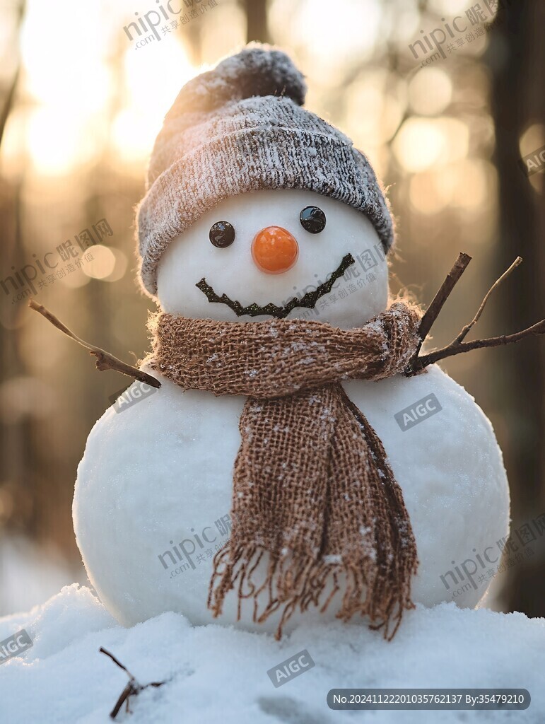 戶外小雪人