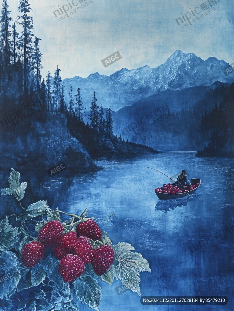 豐收荔枝畫(huà)