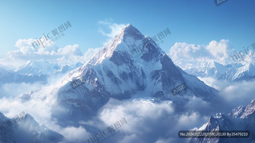 高端大氣海拔背景