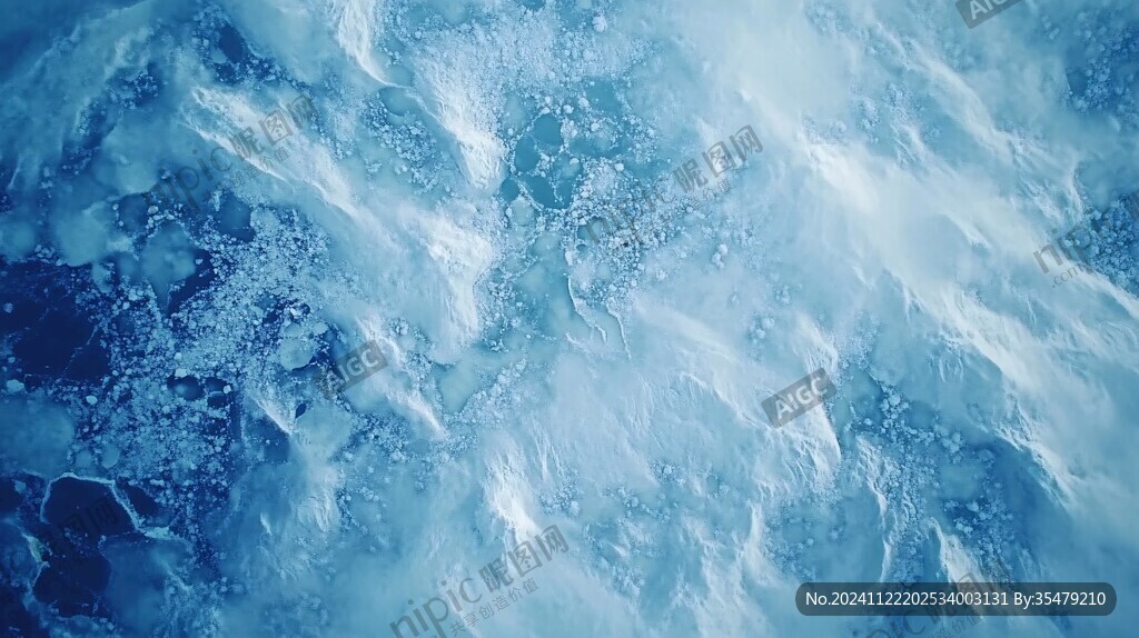 藍調(diào)水紋