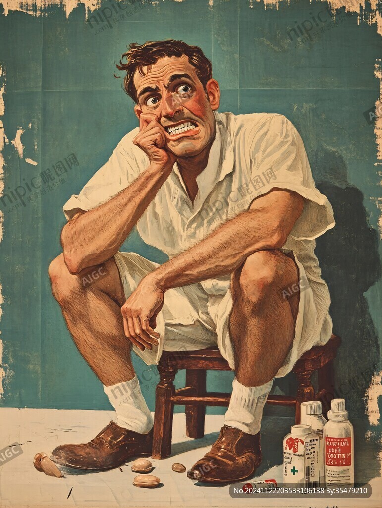 歐美復古人物插畫