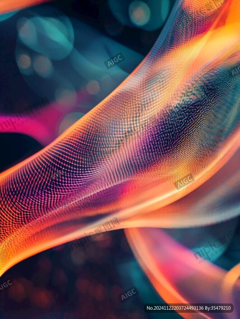 幻彩漸變背景科技背景