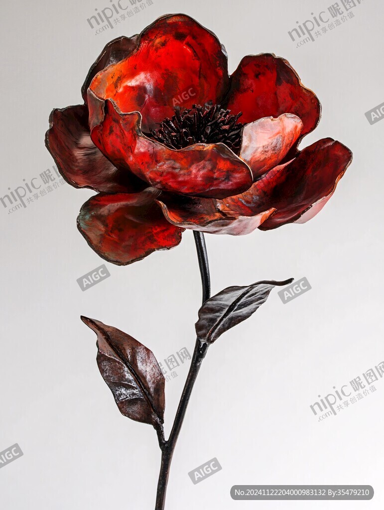 一朵鐵雕花