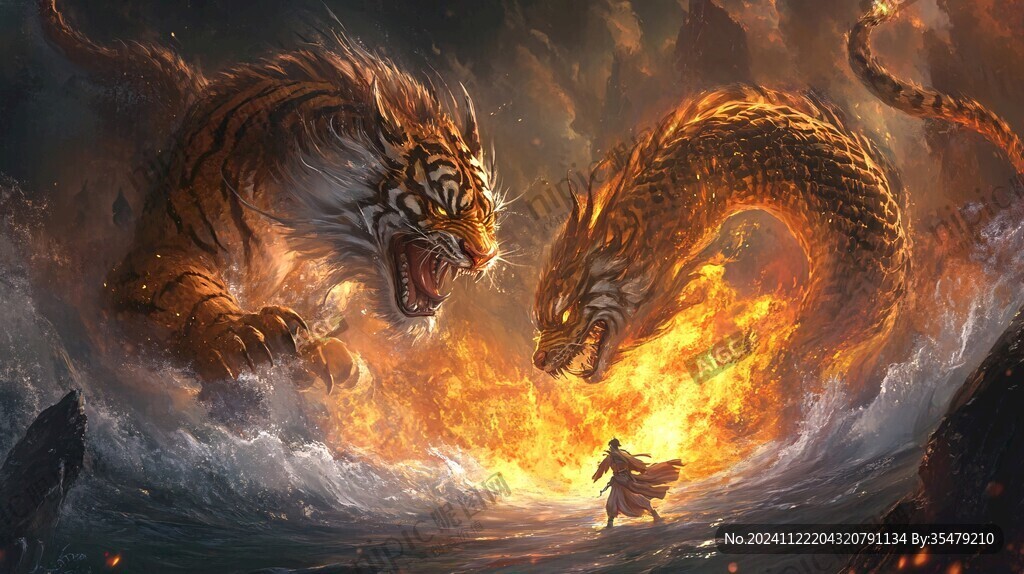 降龍伏虎圖