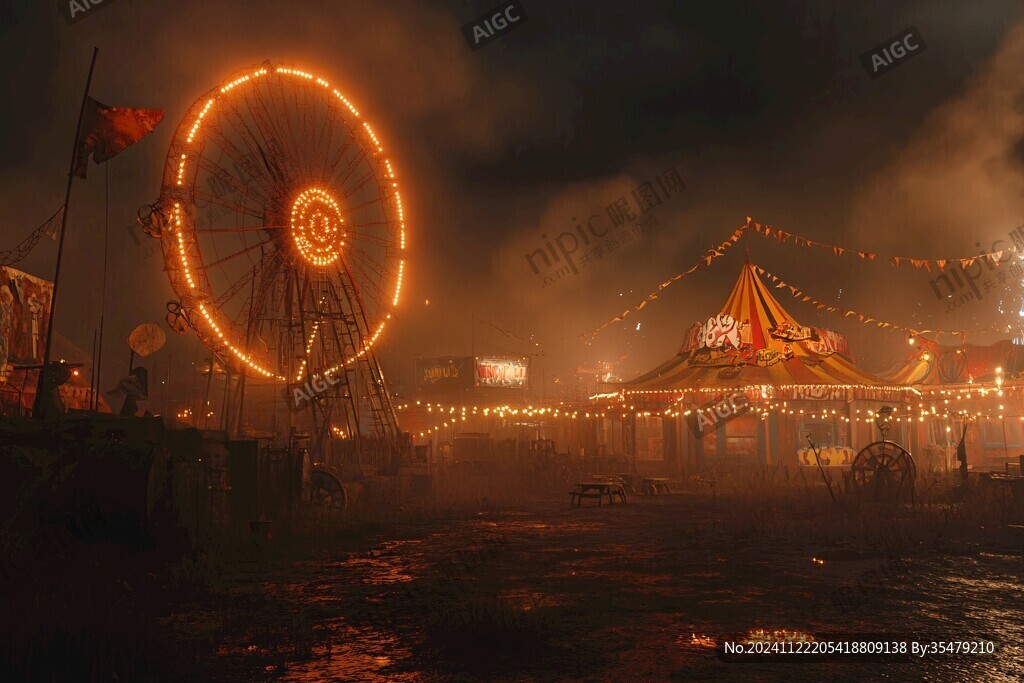 啤酒節夜景