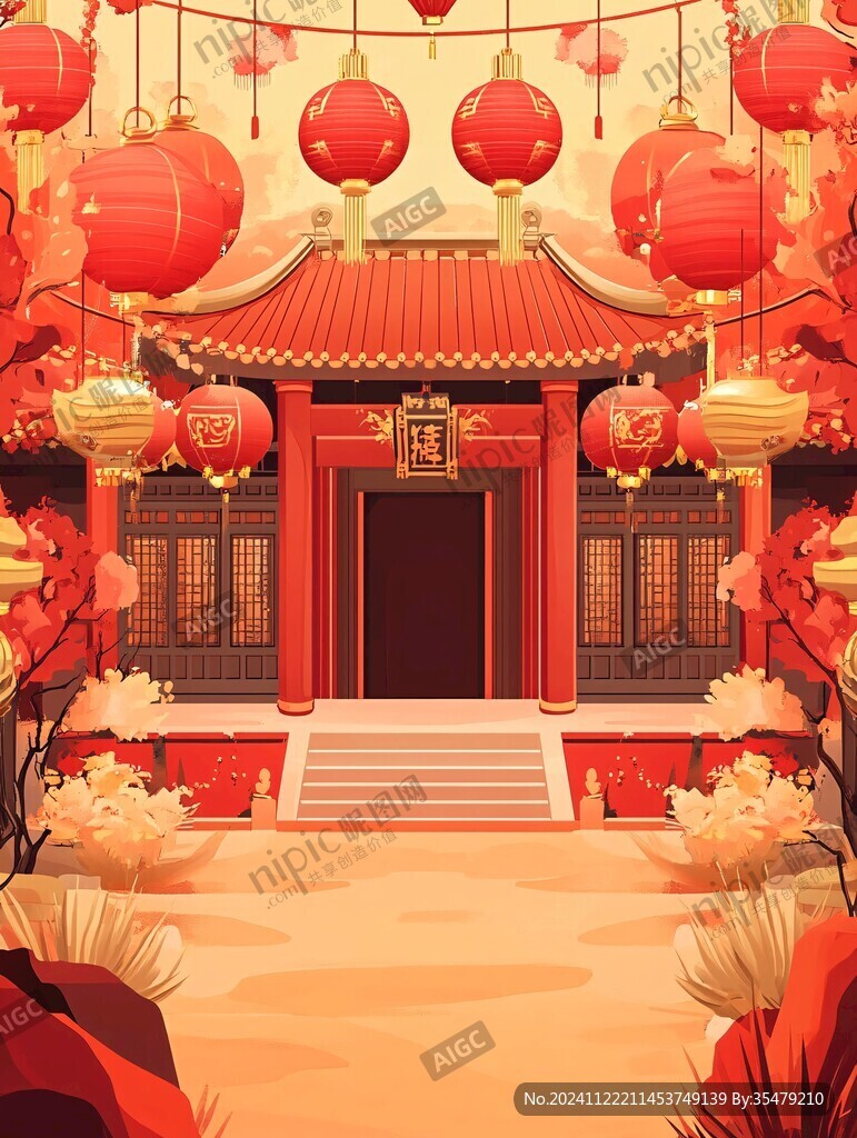 門樓插畫