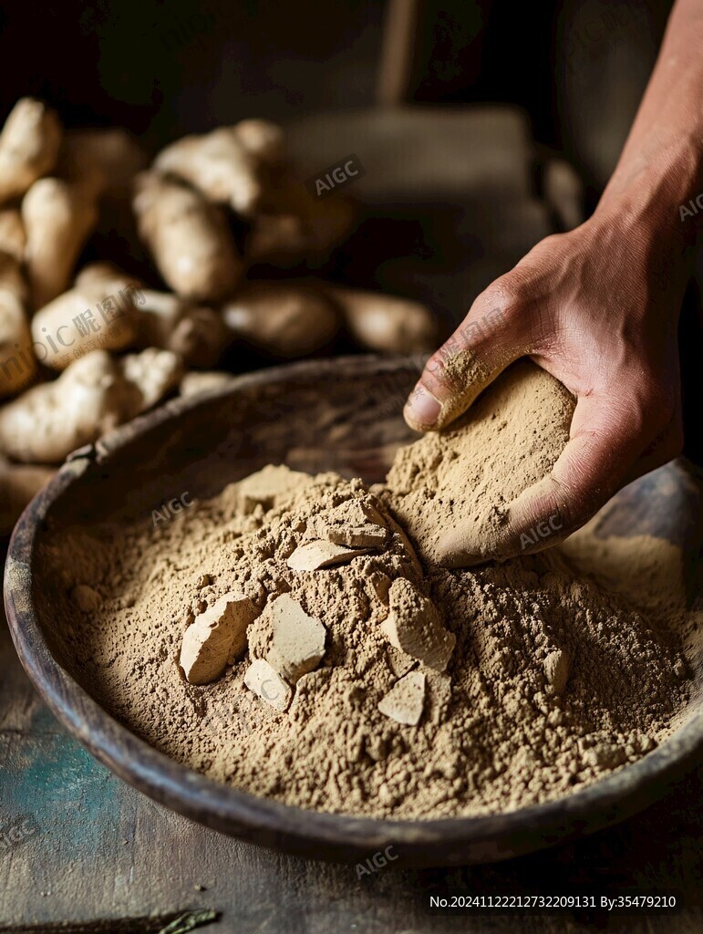 生姜粉圖片