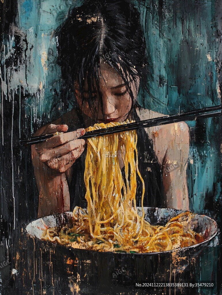 面條壁畫