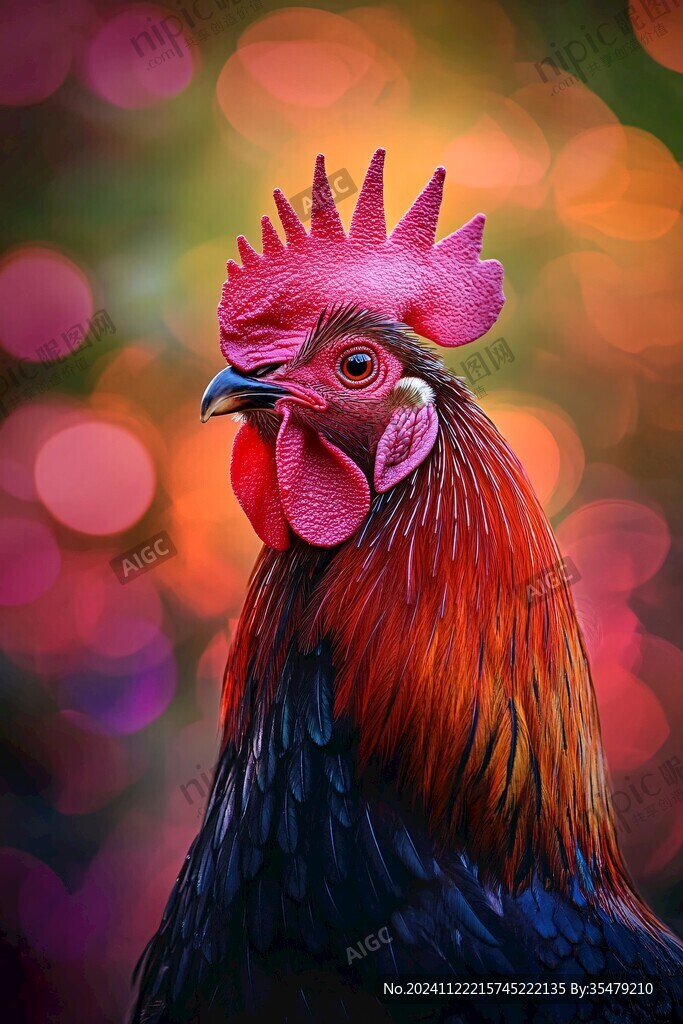 雄雞高清圖