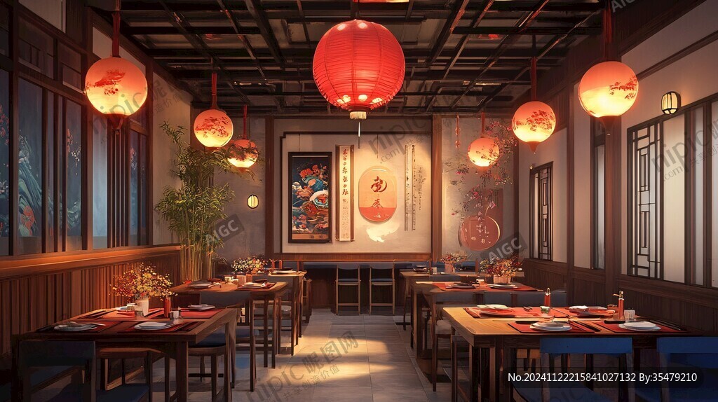 日式古風(fēng)餐館