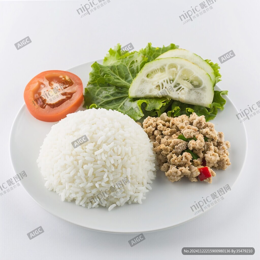 泰式肉末飯