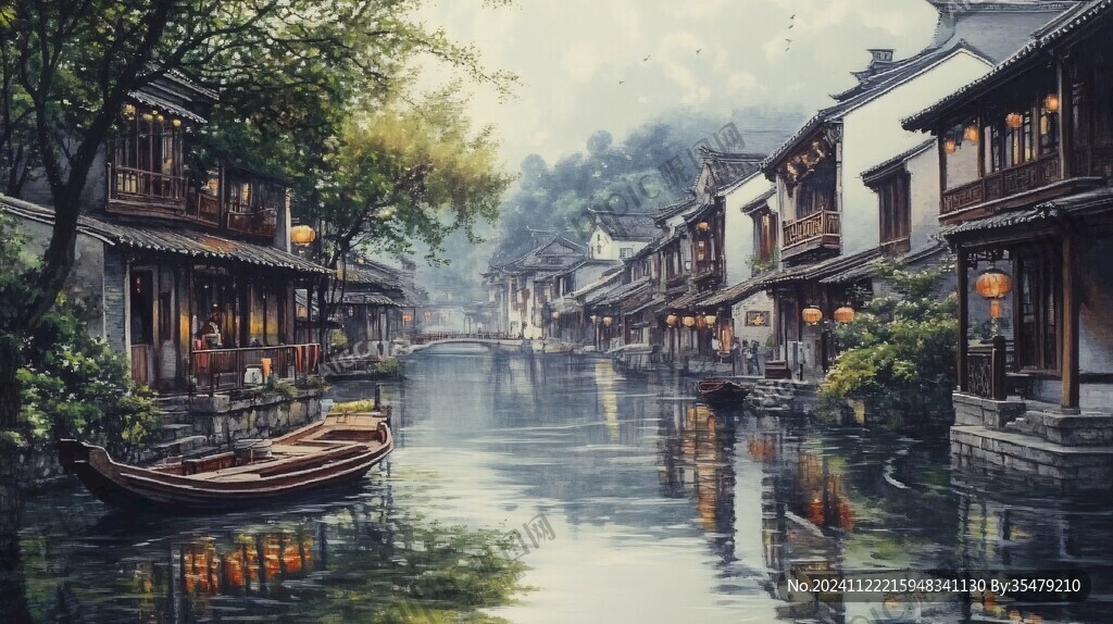 唯美古鎮(zhèn)風(fēng)光