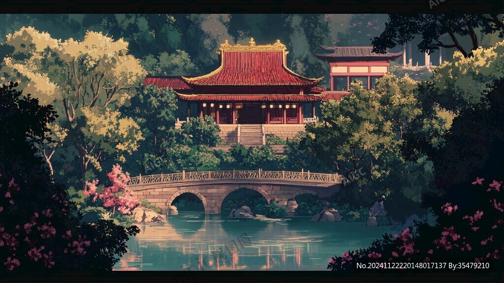 古風動畫場景