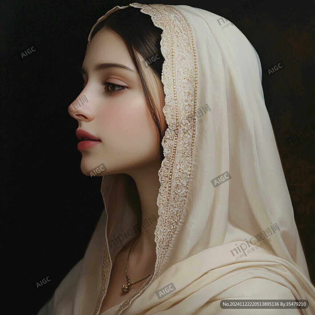維吾爾美女插畫